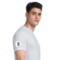 Supima T-Shirt | Unisex Regular Fit, All Ages | 100% Supima Cotton, DTG Printed | Pre-shrunk, Bio-washed, Soft Feel | Unisex | Personalized | DTG | Bold | Career | Everyday | Empowering - right sleeve - White - mockup 6