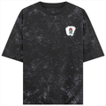 Acid Wash Oversized Tee | Unisex Relaxed Fit | 100% Super-Combed Cotton | DTG Ready | Lycra Ribbed Neck | Adult | Personalized | DTG | Bold | Career | Everyday | Empowering - right pocket - Black - mockup 4