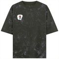 Acid Wash Oversized Tee | Unisex Relaxed Fit | 100% Super-Combed Cotton (240 GSM) DTF | Lycra Ribbed Neck, Pre-Shrunk | Adult | Personalized | DTF | Bold | Career | Everyday | Empowering - left pocket - Olive Green - mockup 3