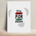 Metal Posters | 8x11.7 & 11.7x15.7 in | 1mm Thick Metal | Magnetic Mount, Waterproof, Glossy Finish | Unisex Home Decor | Personalized | Bold | Career | Everyday | Empowering - front - White - mockup 1