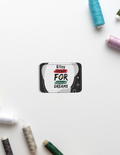 Embroidery Patches | Versatile Iron-On | Premium Madeira Threads | Durable & Expressive | Unisex | Personalized | DTG | Embroidery | Bold | Career | Everyday | Empowering - front_Rectangle - Rectangle - Black - mockup 3