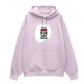 Oversized Hoodie | Unisex Relaxed Fit | 400 GSM Cotton Blend | DTG Printed | Drop Shoulder, Pre-Shrunk | Adults | Personalized | DTG | Bold | Career | Everyday | Empowering - front - Light Baby Pink - mockup 1