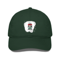 Classic Baseball Cap | Universal Fit | 280 GSM Drill Cotton | DTG Print | Sun Protection | Unisex Adults | Personalized | DTG | Bold | Career | Everyday | Empowering - front - Bottle Green - mockup 1