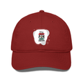 Classic Baseball Cap | Universal Fit | 280 GSM Drill Cotton | DTG Print | Sun Protection | Unisex Adults | Personalized | DTG | Bold | Career | Everyday | Empowering - front - Red - mockup 1