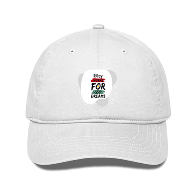 Classic Baseball Cap | Universal Fit | 280 GSM Drill Cotton | DTG Print | Sun Protection | Unisex Adults | Personalized | DTG | Bold | Career | Everyday | Empowering - front - White - mockup 1