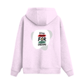 Oversized Hoodie | Relaxed Fit, Drop-Shoulder | 400 GSM Fabric | Warm, Durable | Unisex | Personalized | DTF | Bold | Career | Everyday | Empowering - back - Light Baby Pink - mockup 2