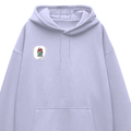 Oversized Hoodie | Relaxed Fit, Drop-Shoulder | 400 GSM Fabric | Warm, Durable | Unisex | Personalized | DTF | Bold | Career | Everyday | Empowering - right pocket - Lavender - mockup 4