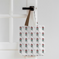 AOP Tote bags Zipper | Standard Size | Premium Canvas All-Over Print | Durable Multi-purpose | Unisex | Personalized | Bold | Career | Everyday | Empowering