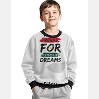 Kids AOP Sweatshirt | Unisex Kids | Polyester Fleece | All-Over Print, Durable, Warm | Personalized | Bold | Career | Everyday | Empowering
