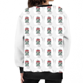 Kids AOP Sweatshirt | Unisex Kids | Polyester Fleece | All-Over Print, Durable, Warm | Personalized | Bold | Career | Everyday | Empowering - back - White - mockup 3