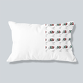 AOP Pillow Cover | 18x28 inch Unisex | 180 GSM Poly Lycra Sublimation | Fade-Proof, Double Stitched | Personalized | Bold | Career | Everyday | Empowering - back - mockup 2
