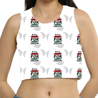 Sports Bra | Women's XS-3XL | Poly-Spandex Blend | All-Over Print | Supportive, Removable Pads | Personalized | Bold | Career | Everyday | Empowering