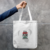 Tote Bag Zipper | Unisex | 100% Cotton Canvas | Printing, Embroidery | Zipper Closure, Long Handle | Everyday Carry | Personalized | Embroidery | DTG | Bold | Career | Everyday | Empowering