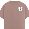 Classic Crew T-Shirt | Men's Regular Fit | 180 GSM Bio-Washed Cotton | DTG Print Ready | Double-Stitched & Ribbed Neck | Personalized | DTG | Bold | Career | Everyday | Empowering - left pocket - Mushroom - mockup 3