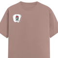 Classic Crew T-Shirt | Men's Regular Fit | 180 GSM Bio-Washed Cotton | DTG Print Ready | Double-Stitched & Ribbed Neck | Personalized | DTG | Bold | Career | Everyday | Empowering - right pocket - Mushroom - mockup 4
