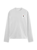 Male Full Sleeve T-Shirt | Regular Fit | 180 GSM Bio-Washed Cotton Blend | Double Stitched & Pre-Shrunk | Men | Personalized | DTF | Bold | Career | Everyday | Empowering - left pocket - White - mockup 3