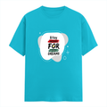 Men's Classic Crew T-Shirt | Regular Fit | 180 GSM Bio-Washed Cotton | DTF Print Ready | Pre-Shrunk, Durable | Personalized | DTF | Bold | Career | Everyday | Empowering - front - SkyBlue - mockup 1