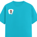 Men's Classic Crew T-Shirt | Regular Fit | 180 GSM Bio-Washed Cotton | DTF Print Ready | Pre-Shrunk, Durable | Personalized | DTF | Bold | Career | Everyday | Empowering - right pocket - SkyBlue - mockup 4