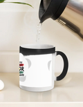 Magic Coffee Mug | 11 oz | Ceramic | Heat-Activated Design Reveal | Unisex | Personalized | Bold | Career | Everyday | Empowering - front_11oz Black - 11oz Black - mockup 4