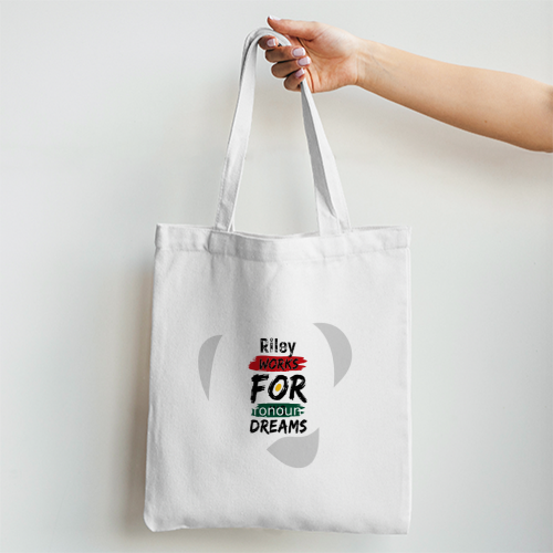 Tote Bag Non Zipper | Large Capacity Unisex | 300 GSM Fabric Printing & Embroidery | Reinforced Handles & Inner Pocket | Adult | Personalized | Embroidery | DTG | Bold | Career | Everyday | Empowering