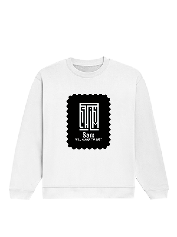 Oversized Sweatshirt | Roomy Relaxed Fit | 400 GSM Cotton Blend | Pre-Shrunk Drop Shoulder | Unisex Adult | Personalized | DTF | Minimalist | Self-reliance | Everyday | Confident