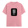 Men's Classic Crew T-Shirt | Regular Fit | 180 GSM Bio-Washed Cotton | DTF Print Ready | Pre-Shrunk, Durable | Personalized | DTF | Minimalist | Self-reliance | Everyday | Confident - front - Flamingo - mockup 1
