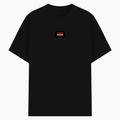 Basic T-Shirt | Unisex Fit, Sizes XS-2XL | 180 GSM Poly-Cotton Blend, DTF Ready | Bio-Wash, Silicon Finish, Durable Stitching | Adults | Personalized | DTF | Graphic | Rebellion | Individuality | Everyday | Assertive - front - Black - mockup 1