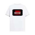 Ringer T-shirt | Unisex | DTG Print | Contrast Trim | Men's, Women's | Personalized | DTG | Graphic | Rebellion | Individuality | Everyday | Assertive - back - White Black - mockup 2