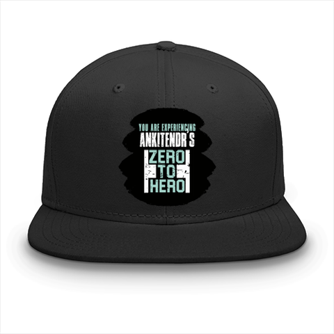 Classic Snapback Cap | Adjustable One-Size | Heavy Cotton DTG Printed | Flat Brim Structured | Unisex Adults | Personalized | DTG | Bold | Success | Assertive - front - Black - mockup 1