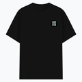 Basic T-Shirt | Unisex XS-2XL | Poly-Cotton Blend | Soft Finish & Durable | Everyday Wear | Personalized | DTG | Bold | Success | Assertive - left pocket - Black - mockup 3