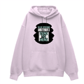 Oversized Hoodie | Unisex Relaxed Fit | 400 GSM Cotton Blend | DTG Printed | Drop Shoulder, Pre-Shrunk | Adults | Personalized | DTG | Bold | Success | Assertive - front - Light Baby Pink - mockup 1