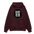 Oversized Hoodie | Unisex Relaxed Fit | 400 GSM Cotton Blend | DTG Printed | Drop Shoulder, Pre-Shrunk | Adults | Personalized | DTG | Bold | Success | Assertive - front - Maroon - mockup 1