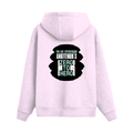 Oversized Hoodie | Unisex Relaxed Fit | 400 GSM Cotton Blend | DTG Printed | Drop Shoulder, Pre-Shrunk | Adults | Personalized | DTG | Bold | Success | Assertive - back - Light Baby Pink - mockup 2