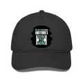 Classic Trucker Cap | Unisex | DTG Print | Breathable Mesh Back | Adjustable Snapback | Personalized | DTG | Bold | Success | Assertive - front - Black - mockup 1
