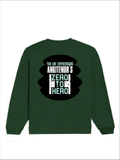 Oversized Sweatshirt | Roomy Relaxed Fit | 400 GSM Cotton Blend | Pre-Shrunk Drop Shoulder | Unisex Adult | Personalized | DTF | Bold | Success | Assertive - back - Bottle Green - mockup 2