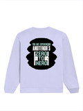 Oversized Sweatshirt | Roomy Relaxed Fit | 400 GSM Cotton Blend | Pre-Shrunk Drop Shoulder | Unisex Adult | Personalized | DTF | Bold | Success | Assertive - back - Lavender - mockup 2