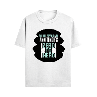 Male Standard Crew T-Shirt | Regular Fit | 100% Cotton (180 GSM) | DTG Print | Durable & Comfortable | Adult | Personalized | DTG | Bold | Success | Assertive - front - White - mockup 1