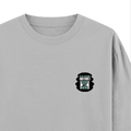 Oversized Standard T-Shirt | Unisex Oversized Fit | 180 GSM 100% Super Combed Cotton | DTF Print | Soft & Durable | Personalized | DTF | Bold | Success | Assertive - right pocket - Grey Melange - mockup 4