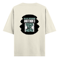 Oversized Classic T-Shirt | Unisex Fit | 100% Super-Combed Cotton | Pre-Shrunk, Double-Stitched | Adults | Personalized | DTF | Bold | Success | Assertive - back - Off White - mockup 2