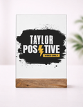 Acrylic Photo Frame | 5x7 Tabletop Display | UV Printed Acrylic & Wood Stand | Personalized Gift & Home Decor | Personalized | Grunge | Positivity | Mindset | Everyday | Motivational | Motivational Common Saying - front_1 - mockup 2
