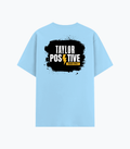 Cotton Stretch T-Shirt (Dtg) | T-Shirts | Him, Her, Unisex | Personalized | DTG | Grunge | Positivity | Mindset | Everyday | Motivational | Motivational Common Saying - back - Baby Blue - mockup 2