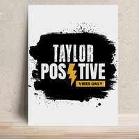 Metal Posters | 8x11.7 & 11.7x15.7 in | 1mm Thick Metal | Magnetic Mount, Waterproof, Glossy Finish | Unisex Home Decor | Personalized | Grunge | Positivity | Mindset | Everyday | Motivational | Motivational Common Saying