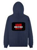 Pullover Hoodie (Dtf) | Hoodies & Jackets | DTF, DTG | Him, Her, Unisex | Personalized | DTF | Bold Typography | Individuality | Defiance | Everyday | Empowering - back - Navy Blue - mockup 2