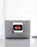 Stickers | Various Sizes (2x2-15x3 in) | 100-Micron Matte Laminated Digital Print | Die-Cut Indoor/Outdoor | Unisex | Personalized | Bold Typography | Individuality | Defiance | Everyday | Empowering - front_6x6 - 6x6 - mockup 7