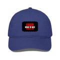 Classic Trucker Cap | Unisex | DTG Print | Breathable Mesh Back | Adjustable Snapback | Personalized | DTG | Bold Typography | Individuality | Defiance | Everyday | Empowering - front - Royal Blue - mockup 1