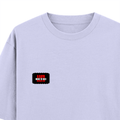 Oversized Standard T-Shirt | Unisex Relaxed Fit | 100% Super Combed Cotton DTG | Soft, Breathable & Durable | Adult | Personalized | DTG | Bold Typography | Individuality | Defiance | Everyday | Empowering - left pocket - Lavender - mockup 3
