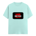 Classic Crew T-Shirt | Men's Regular Fit | 180 GSM Bio-Washed Cotton | DTG Print Ready | Double-Stitched & Ribbed Neck | Personalized | DTG | Bold Typography | Individuality | Defiance | Everyday | Empowering - front - Mint - mockup 1