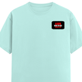 Classic Crew T-Shirt | Men's Regular Fit | 180 GSM Bio-Washed Cotton | DTG Print Ready | Double-Stitched & Ribbed Neck | Personalized | DTG | Bold Typography | Individuality | Defiance | Everyday | Empowering - left pocket - Mint - mockup 3