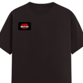 Classic Crew T-Shirt | Men's Regular Fit | 180 GSM Bio-Washed Cotton | DTG Print Ready | Double-Stitched & Ribbed Neck | Personalized | DTG | Bold Typography | Individuality | Defiance | Everyday | Empowering - right pocket - Coffee Brown - mockup 4