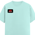 Classic Crew T-Shirt | Men's Regular Fit | 180 GSM Bio-Washed Cotton | DTG Print Ready | Double-Stitched & Ribbed Neck | Personalized | DTG | Bold Typography | Individuality | Defiance | Everyday | Empowering - right pocket - Mint - mockup 4